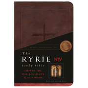 NIV Ryrie Study Bible, Burgundy Soft-Touch: 9780802475800