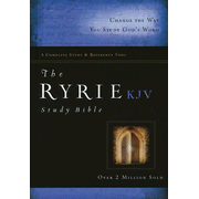 KJV Ryrie Study Bible Hardcover, Thumb-Indexed: 9780802489098