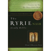 NAS Ryrie Study Bible Hardcover, Thumb-Indexed: 9780802489210