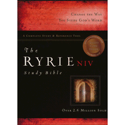 NIV Ryrie Study Bible Hard Cover, Thumb-Indexed: 9780802489333